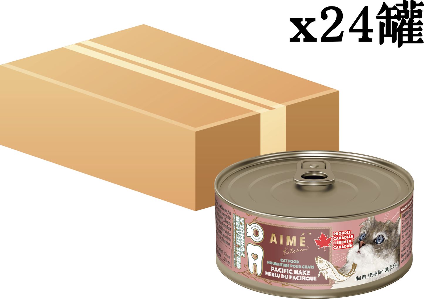 太平洋鱈魚 100g x 24 -貓用