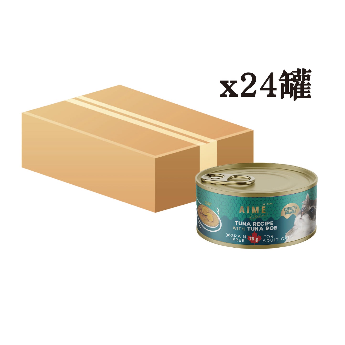 鮮魚子伴吞拿魚 75g x 24