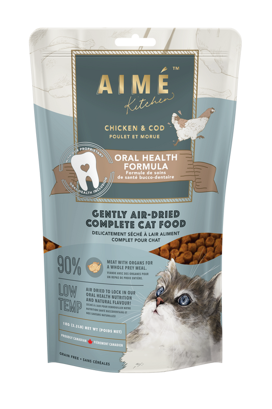 雞肉鱈魚風乾鮮肉 1kg - 貓用